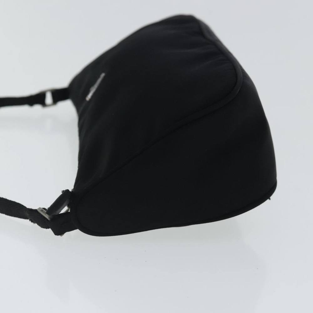 PRADA Accessory Pouch Nylon Black Silver Auth 96593 - Picture 4 of 16